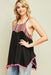 Angela Serape Top - Black - Tucker Brown