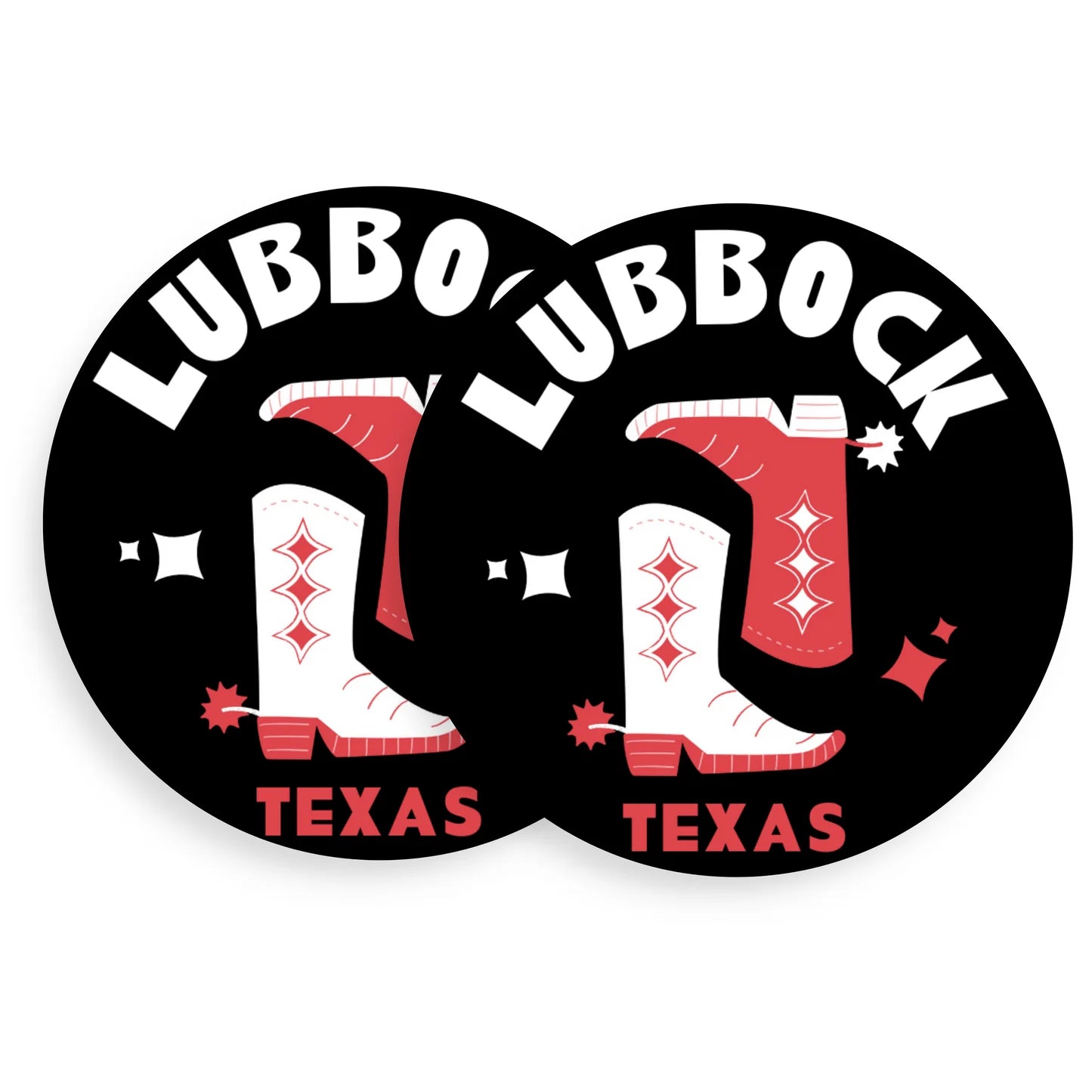 Lubbock Boots Coaster