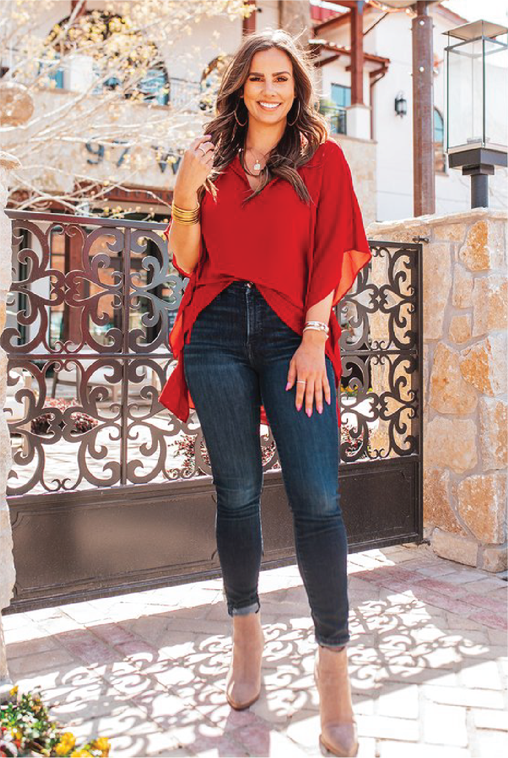 Buddy Love - Winnie Top - Burgundy