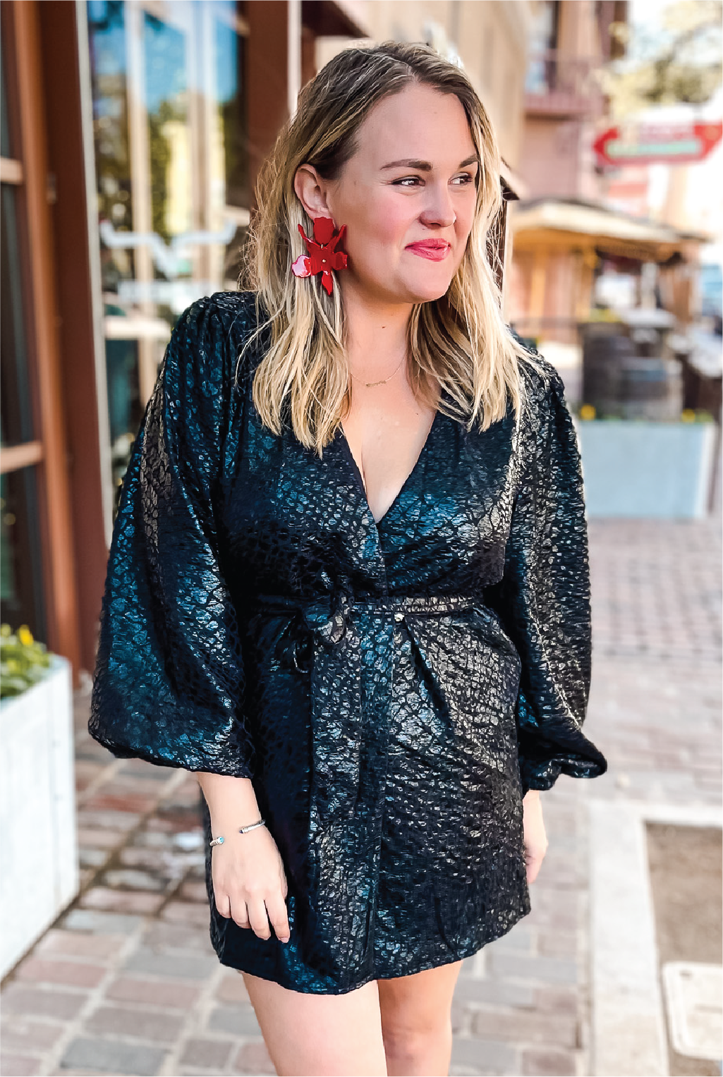 Buddy Love - Private Jet Wrap Dress