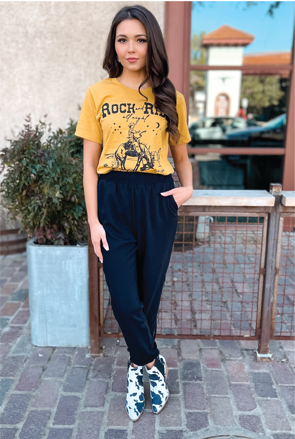 Steve Madden - Break The Ice Sequin Jogger - Black