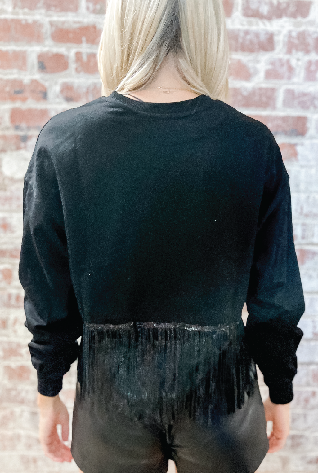 Trinity Sequin Sweatshirt