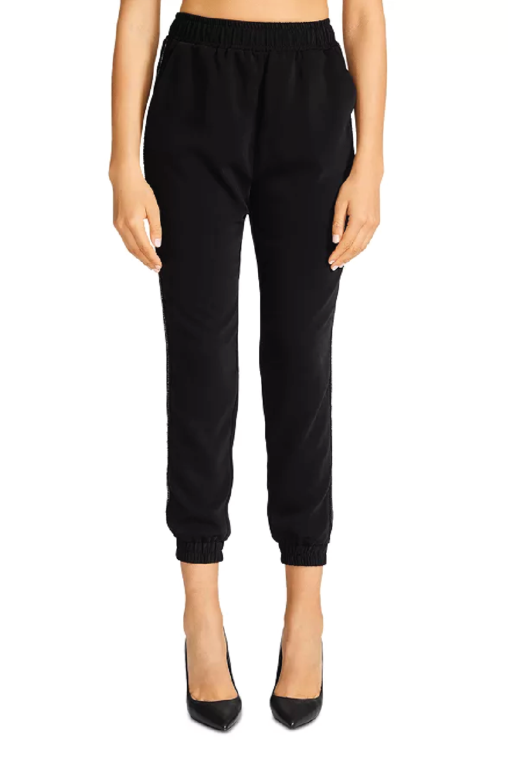 Steve Madden - Break The Ice Sequin Jogger - Black