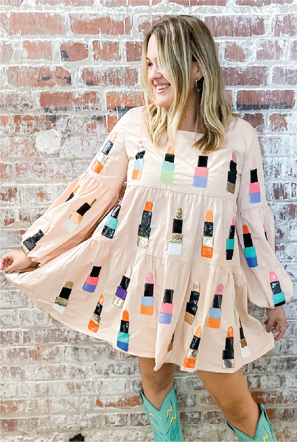 Queen Of Sparkles - Lipstick Love Dress