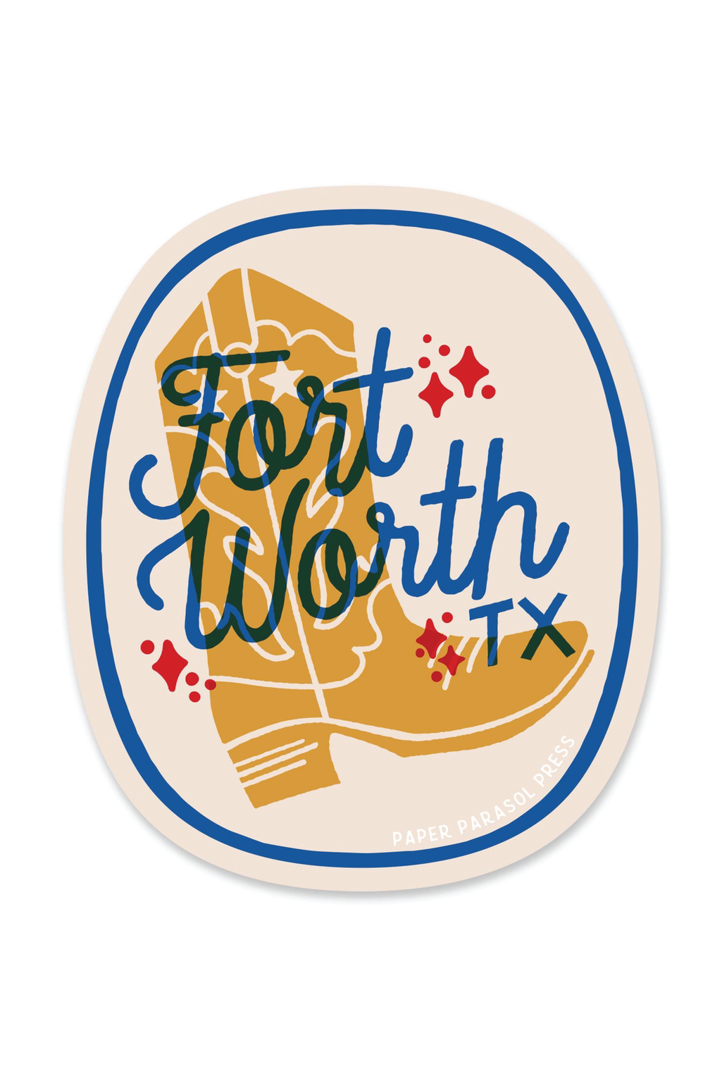 Fort Worth Sticker