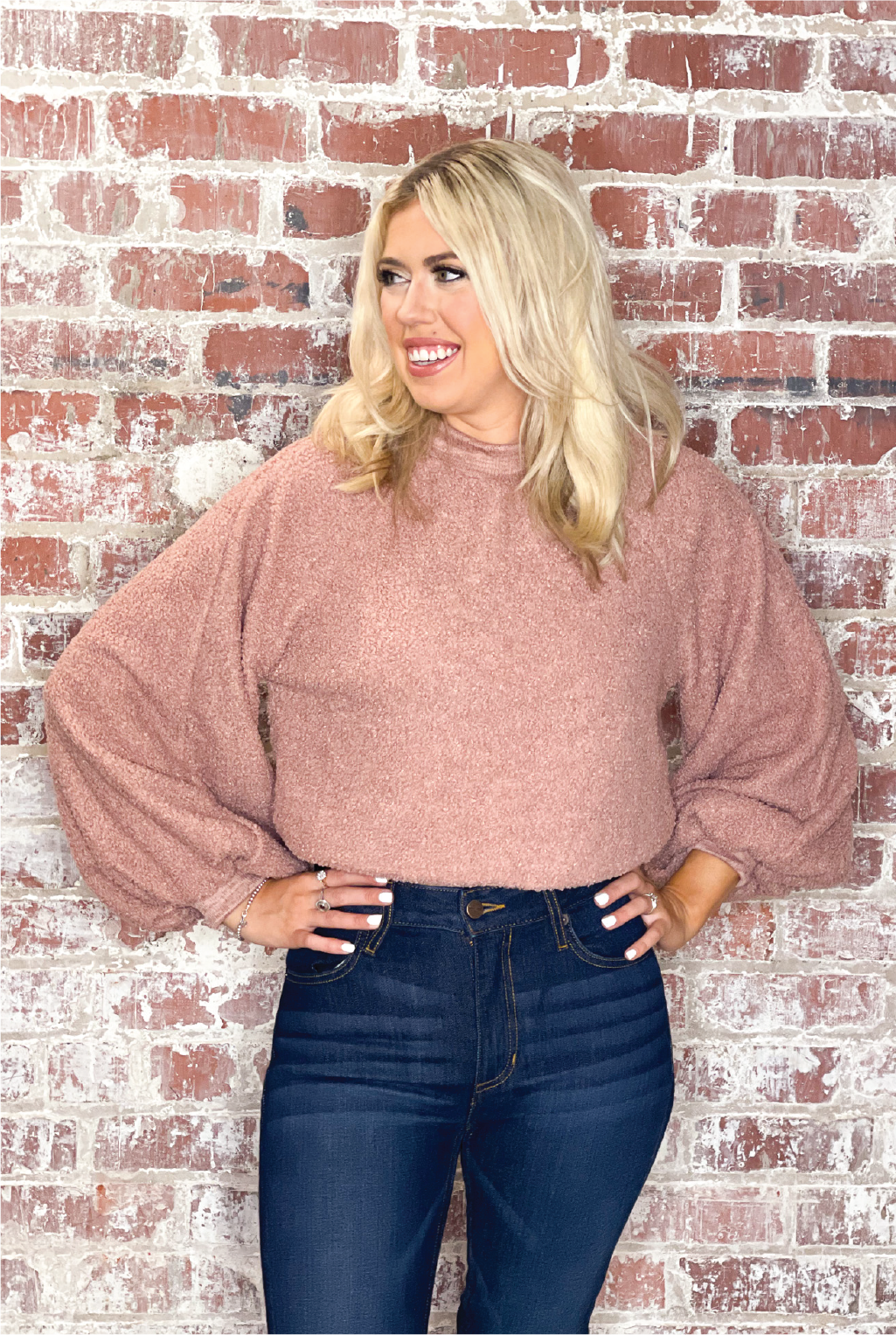 Road To Cozy Pullover - Mauve