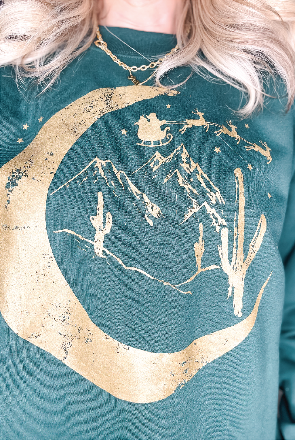 Santa Over Marfa Sweatshirt