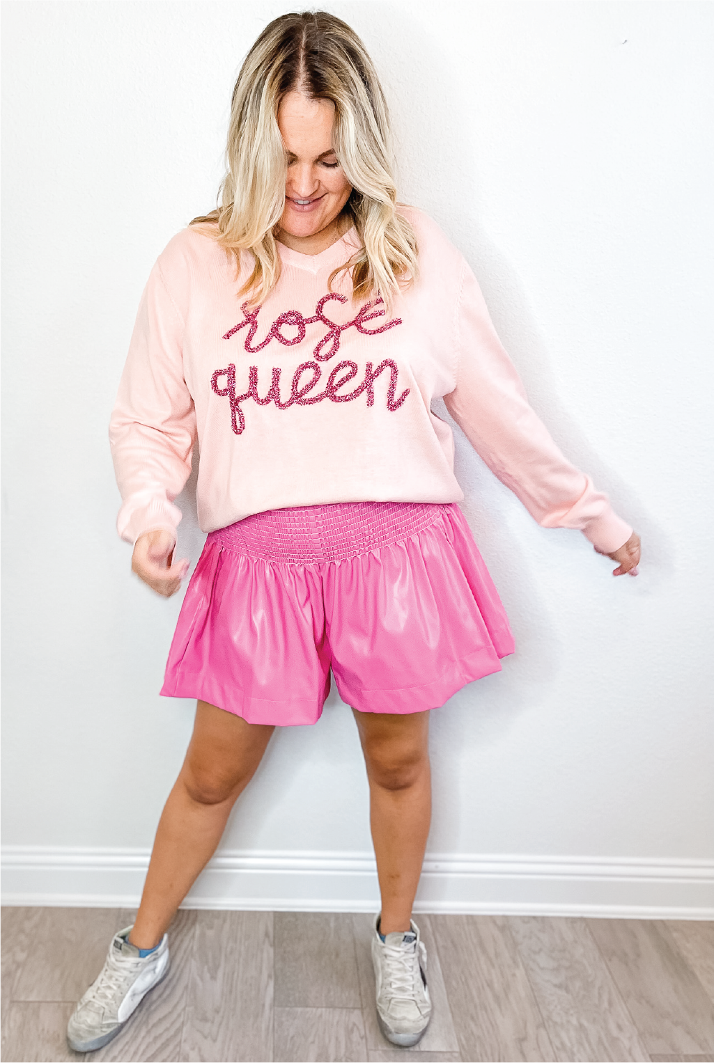 Queen Of Sparkles - Rose Queen Sweater