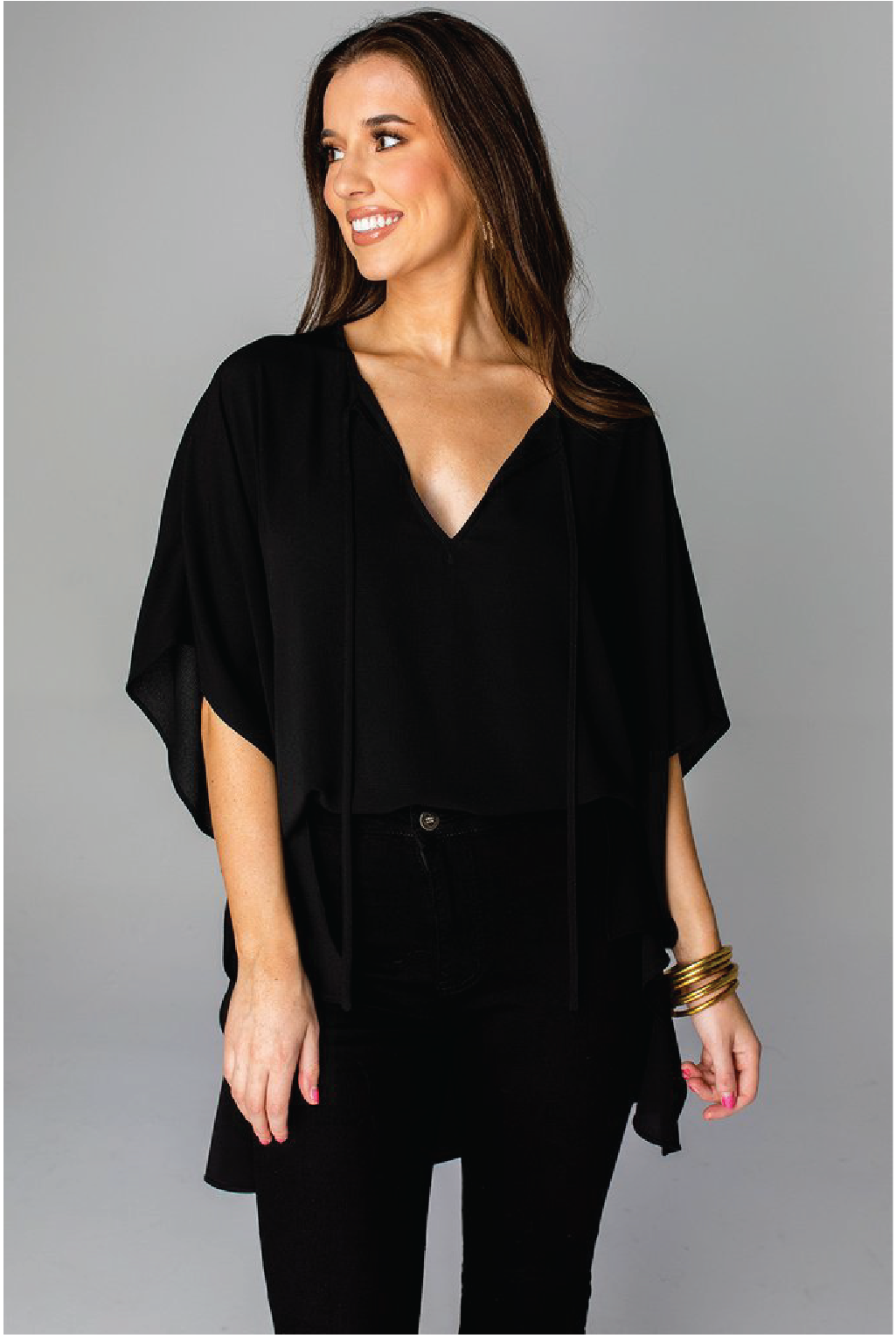 Buddy Love - Winnie Top - Black