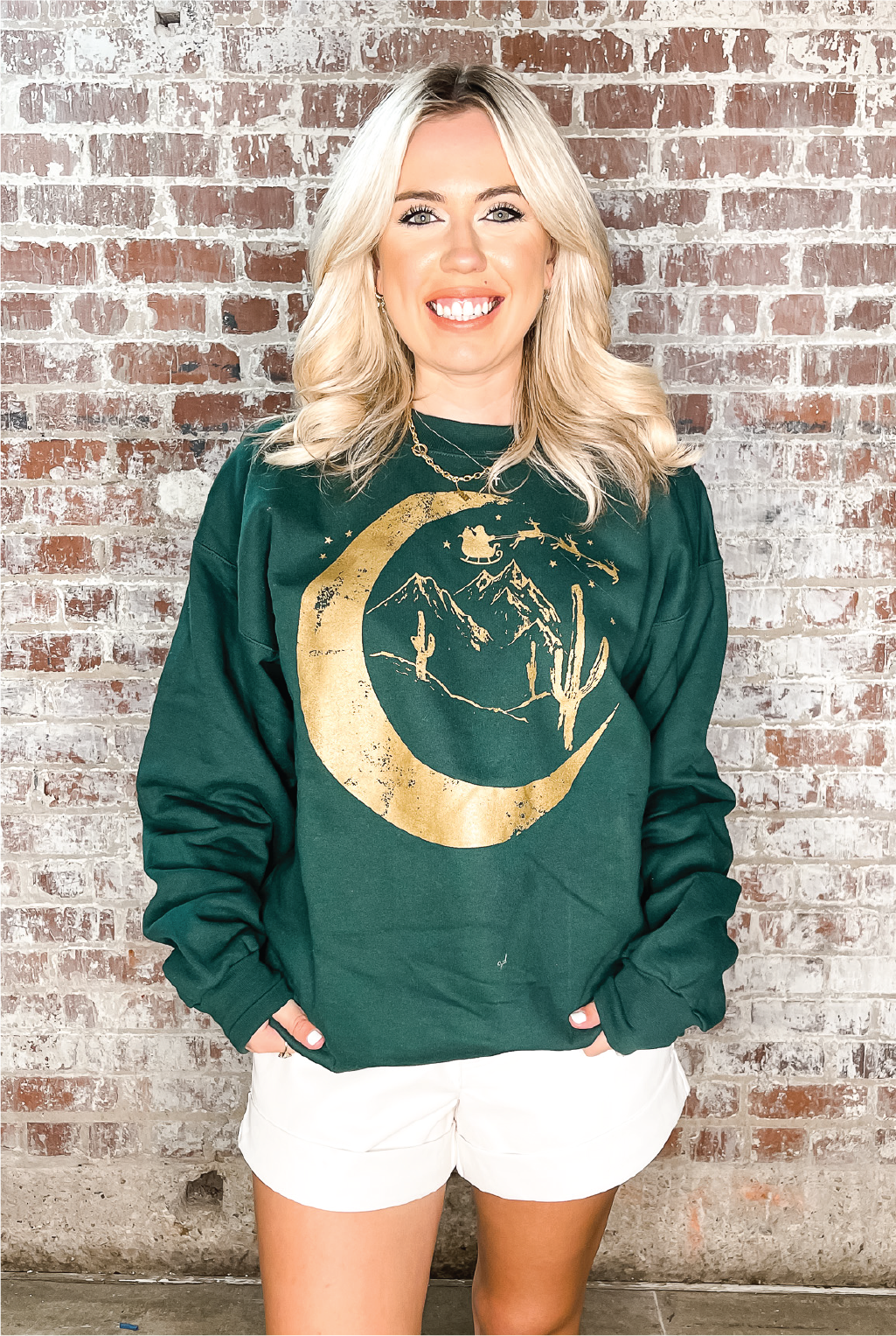 Santa Over Marfa Sweatshirt