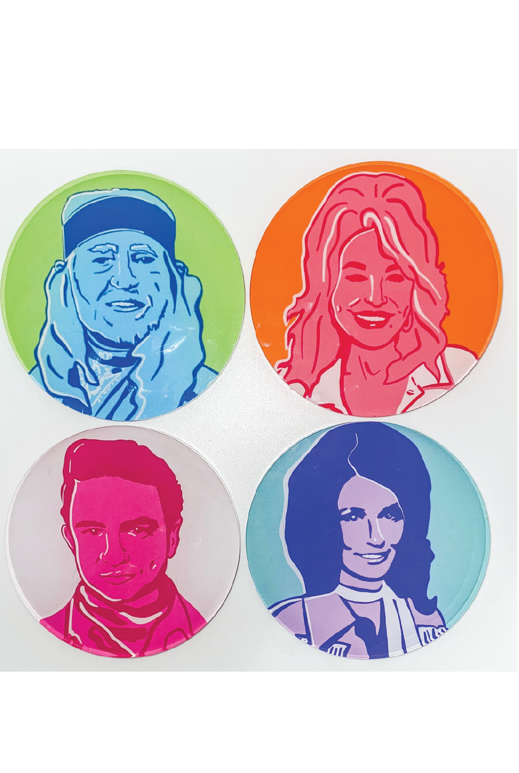 Country Legends Coaster