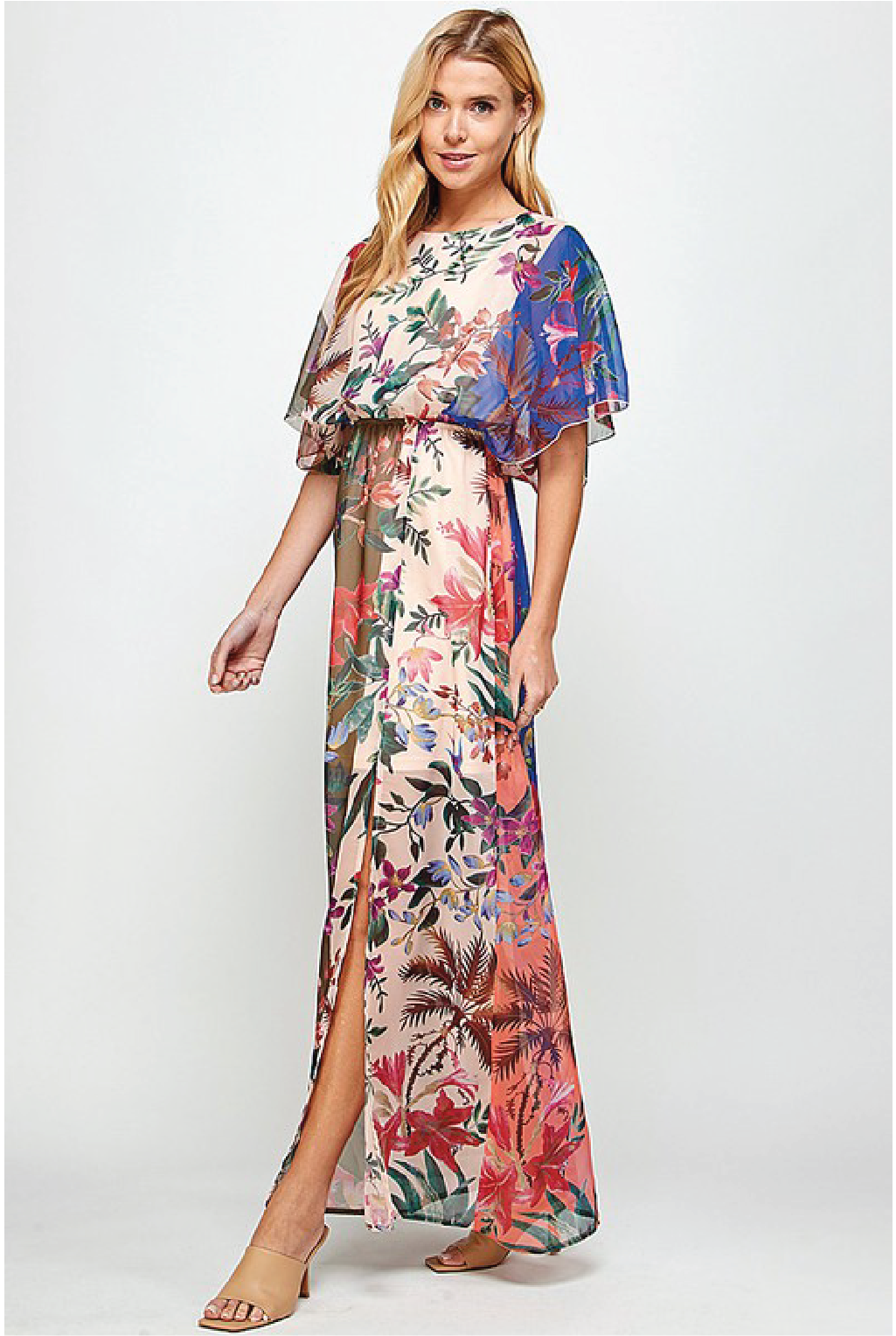 Midnight Garden Maxi Dress