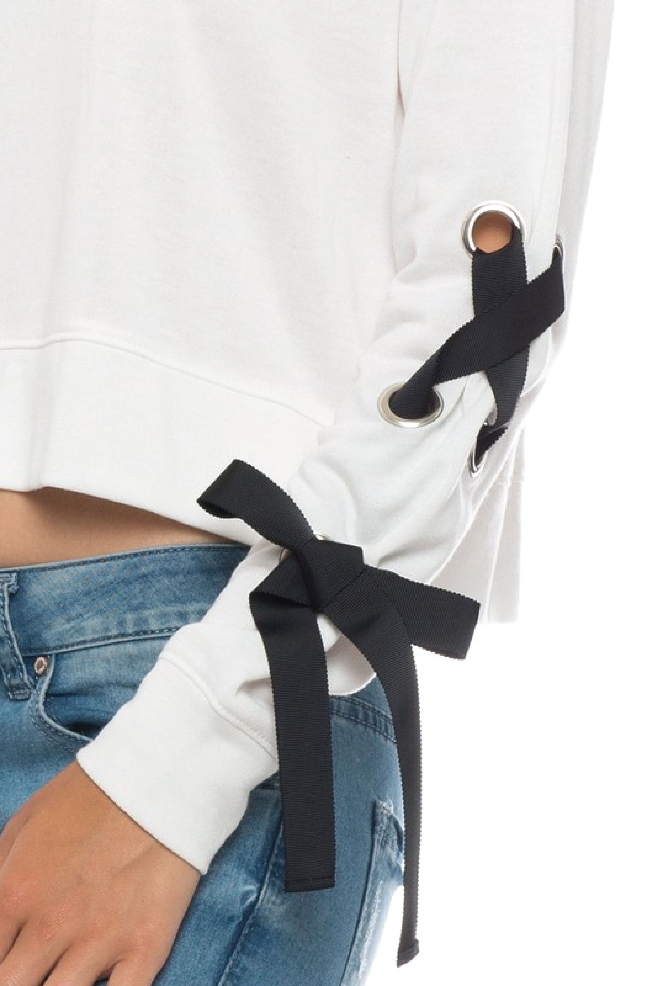 X Marks The Spot Top - White - Tucker Brown