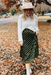 Deck The Halls Pleated Skirt -Green - Tucker Brown