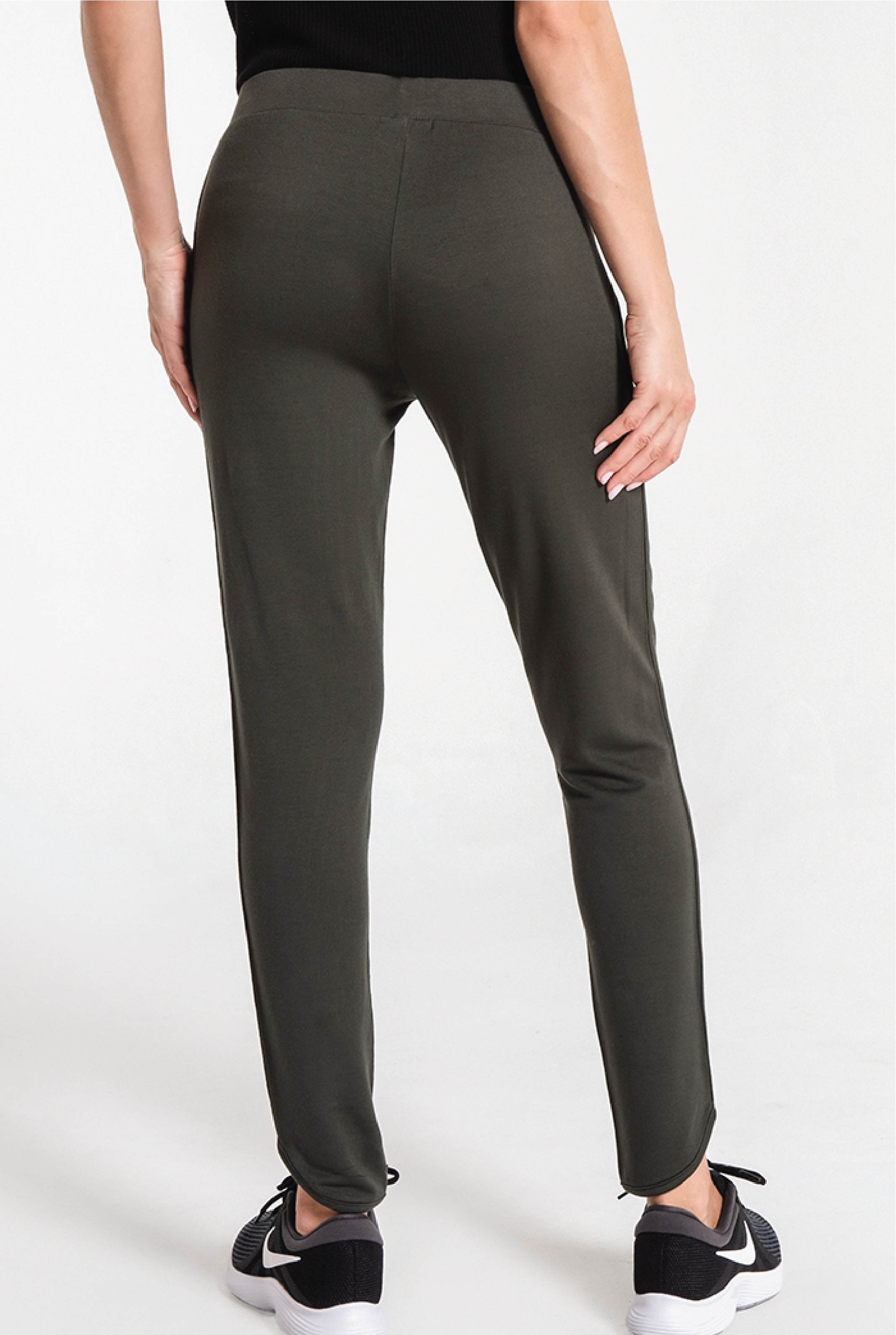 Z Supply - The Tear Drop Soft Pant - Olive - Tucker Brown