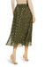 Deck The Halls Pleated Skirt -Green - Tucker Brown