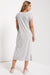 Z Supply - Stripe Midi Dress - Heather Grey - Tucker Brown