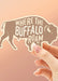 Buffalo Roam Sticker - Tucker Brown