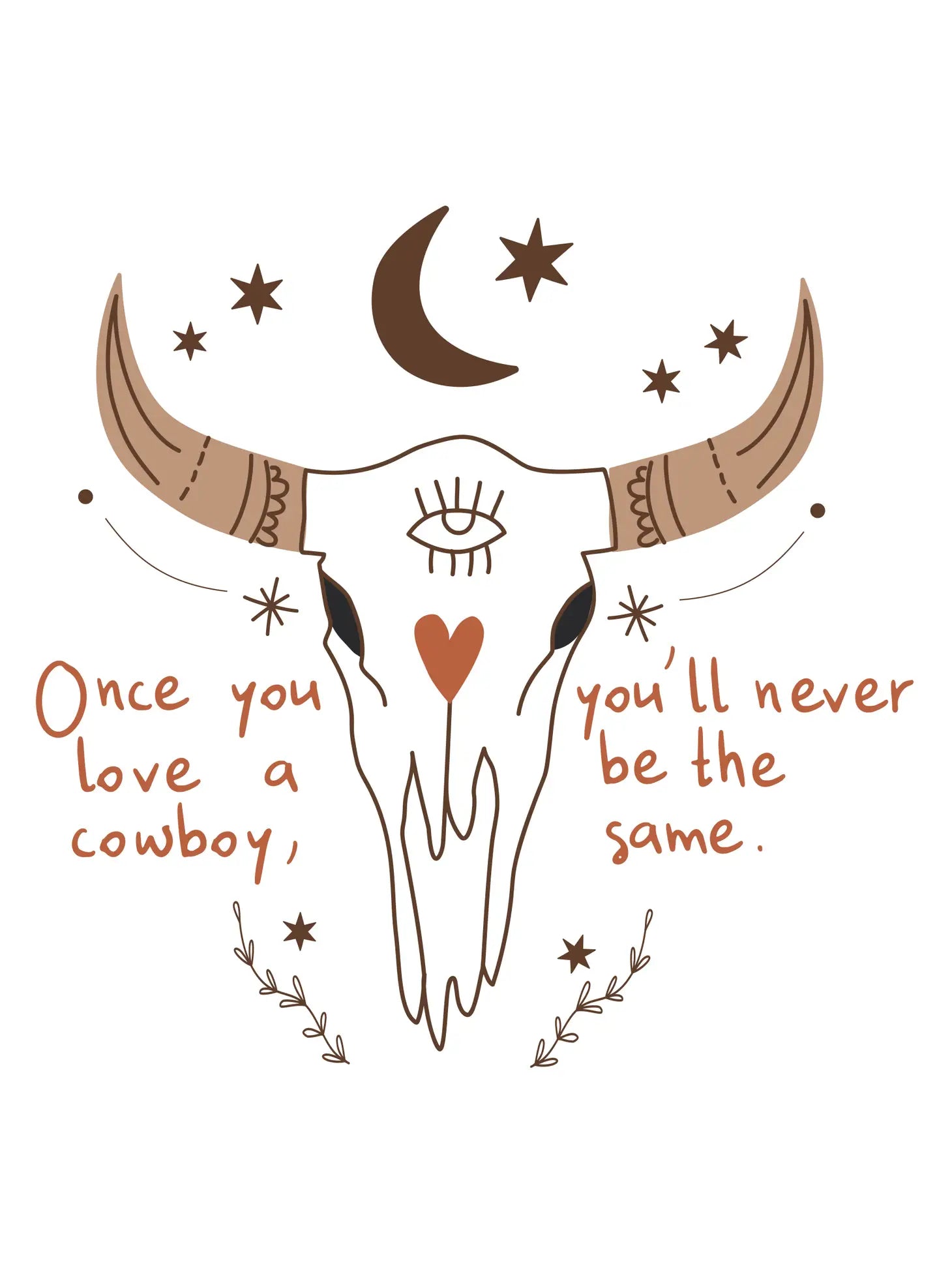 Love A Cowboy Sticker